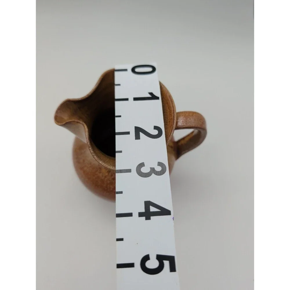 JB Cole Pottery Seagrove NC Nell Cole Graves Mini Pitcher Creamer